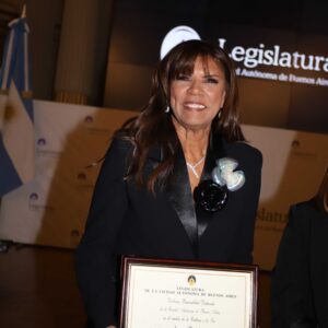 Anama Ferreyra en la legislatura