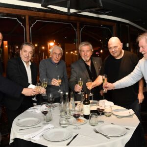 Rottemberg reúnio a grandes galanes para cenar y recordar a Alberto Martin