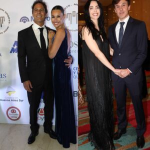 Pampita y Crivocapich en festejo LOS PILETONES
